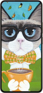 Силиконовый чехол Cat&Coffee для Realme 14 5G / 14T 5G - 4053u-4024 изображение 