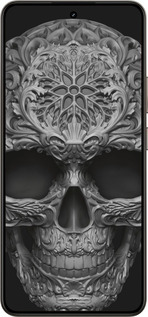 Силиконовый чехол skull-ornament для Realme 14 5G / 14T 5G - 4101u-4024 изображение 