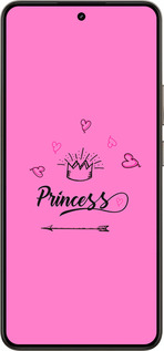 Силіконовий чехол Princess для Realme 14 5G / 14T 5G - 4361u-4024 изображение 