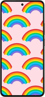 Силиконовый чехол Rainbows для Realme 14 5G / 14T 5G - 4478u-4024 изображение 
