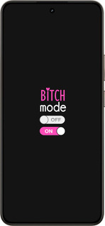 Силиконовый чехол Bitch mode для Realme 14 5G / 14T 5G - 4548u-4024 изображение 
