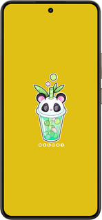 Силиконовый чехол Панда 1 для Realme 14 5G / 14T 5G - 4558u-4024 изображение 