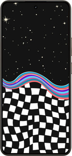 Силиконовый чехол Абстрактный космос для Realme 14 5G / 14T 5G - 5512u-4024 изображение 