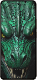 Силіконовий чехол Зелений дракон v2 для Realme 14 5G / 14T 5G - 5817u-4024 изображение 
