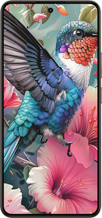 Силиконовый чехол Сказочная колибри для Realme 14 5G / 14T 5G - 6051u-4024 изображение 