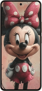 Силиконовый чехол Minnie Mouse для Realme 14 5G / 14T 5G - 6054u-4024 изображение 