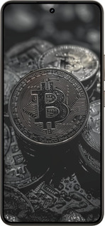 Силиконовый чехол Black Bitcoin для Realme 14 5G / 14T 5G - 6090u-4024 изображение 