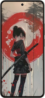 Силиконовый чехол Сумерки воина: Танец с катаной для Realme 14 5G / 14T 5G - 6123u-4024 изображение 