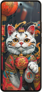 Силиконовый чехол China Cat v2 для Realme 14 5G / 14T 5G - 6135u-4024 изображение 
