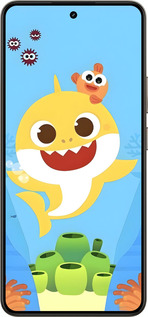 Силиконовый чехол Бейби Шарк для Realme 14 5G / 14T 5G - 6303u-4024 изображение 