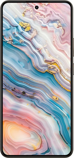 Силиконовый чехол Мрамор красивый для Realme 14 5G / 14T 5G - 6376u-4024 изображение 