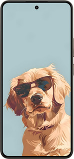 Силиконовый чехол Пес в очках для Realme 14 5G / 14T 5G - 6381u-4024 изображение 