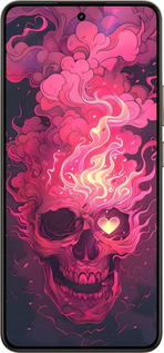Силіконовий чехол Череп арт для Realme 14 5G / 14T 5G - 6385u-4024 изображение 