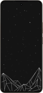 Силиконовый чехол Черно белые абстрактные горы для Realme 14 5G / 14T 5G - 6437u-4024 изображение 