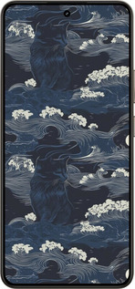 Силіконовий чехол Морська тематика у стилі арт-деко для Realme 14 5G / 14T 5G - 6520u-4024 изображение 