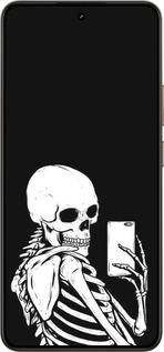 Силиконовый чехол Скелет делает Selfie для Realme 14 5G / 14T 5G - 6535u-4024 изображение 