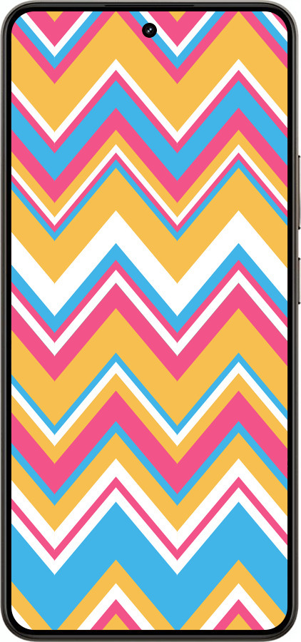 Силиконовый чехол Шеврон v2 для Realme 14 5G / 14T 5G - 1057u-4024 изображение 