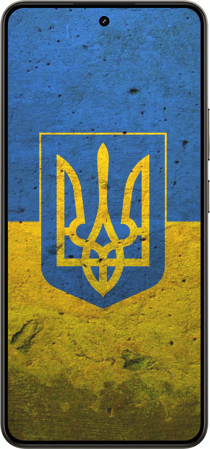 Силиконовый чехол Флаг и герб Украины 2 для Realme 14 5G / 14T 5G - 378u-4024 изображение 