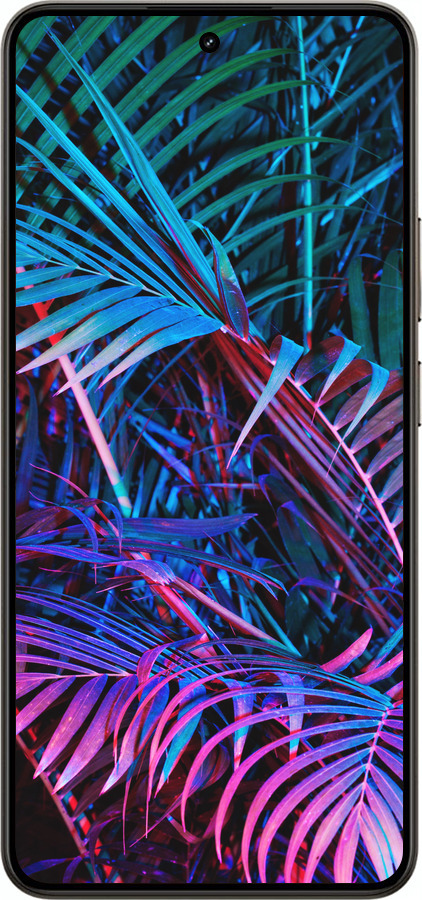 Силиконовый чехол Папоротник под ультрафиолетом для Realme 14 5G / 14T 5G - 4069u-4024 изображение 