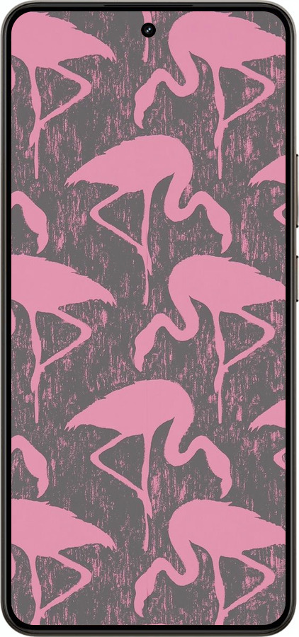 Силиконовый чехол Vintage-Flamingos для Realme 14 5G / 14T 5G - 4171u-4024 изображение 