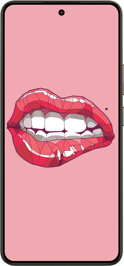 Силіконовий чехол Sexy lips для Realme 14 5G / 14T 5G - 4174u-4024 изображение 