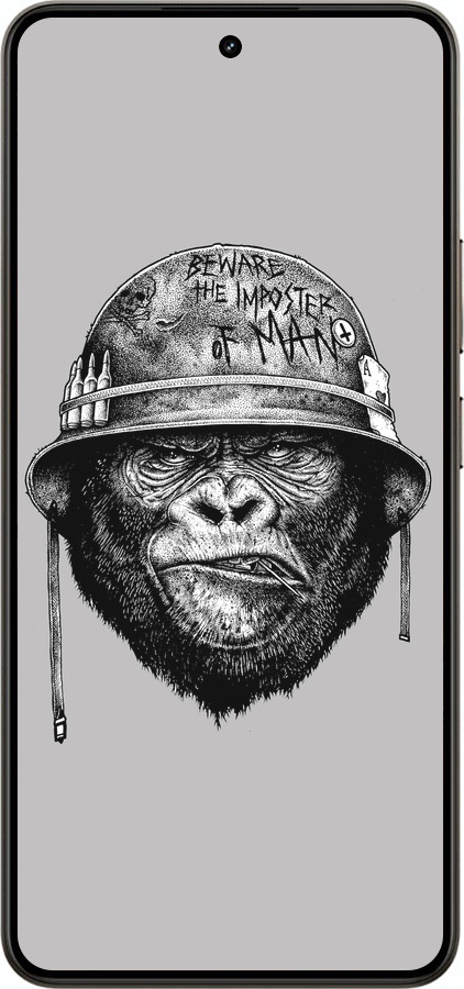 Силіконовий чехол military monkey для Realme 14 5G / 14T 5G - 4177u-4024 изображение 