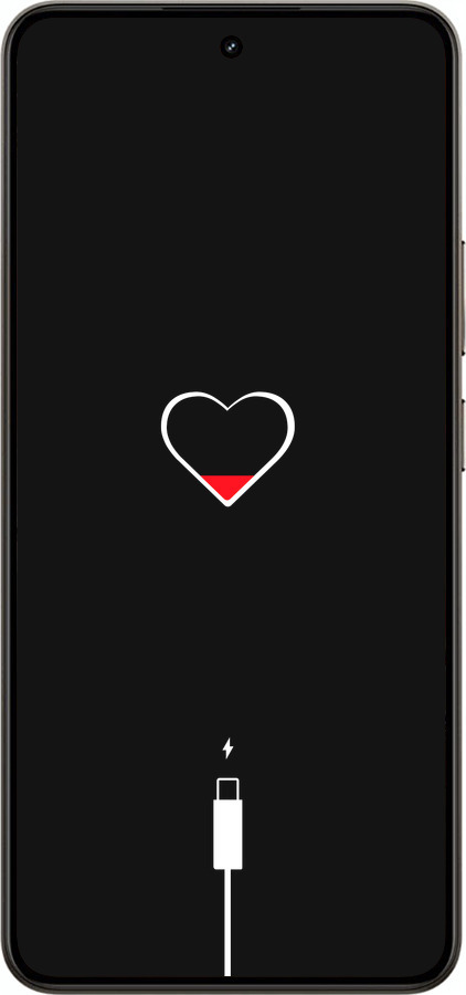 Силиконовый чехол Подзарядка сердца для Realme 14 5G / 14T 5G - 4274u-4024 изображение 
