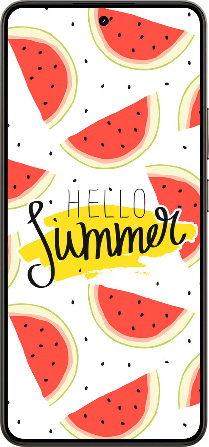Силиконовый чехол Hello Summer для Realme 14 5G / 14T 5G - 4356u-4024 изображение 