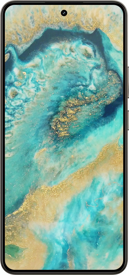 Силіконовий чехол Green marble для Realme 14 5G / 14T 5G - 4365u-4024 изображение 