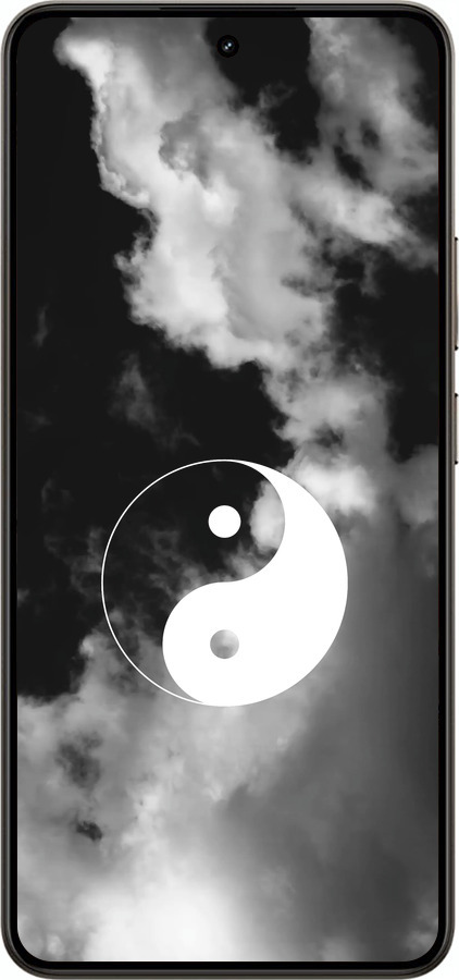 Силиконовый чехол Инь и Янь для Realme 14 5G / 14T 5G - 4389u-4024 изображение 