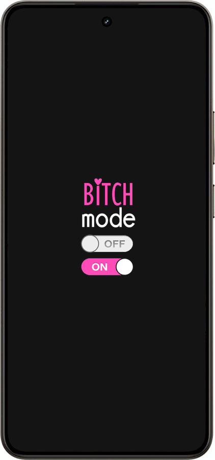 Силиконовый чехол Bitch mode для Realme 14 5G / 14T 5G - 4548u-4024 изображение 