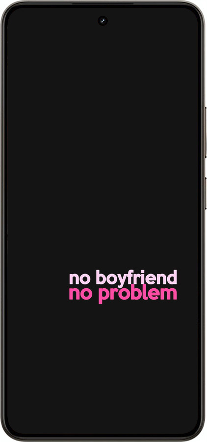 Силиконовый чехол no boyfriend no problem для Realme 14 5G / 14T 5G - 4549u-4024 изображение 