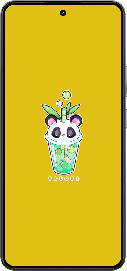 Силиконовый чехол Панда 1 для Realme 14 5G / 14T 5G - 4558u-4024 изображение 