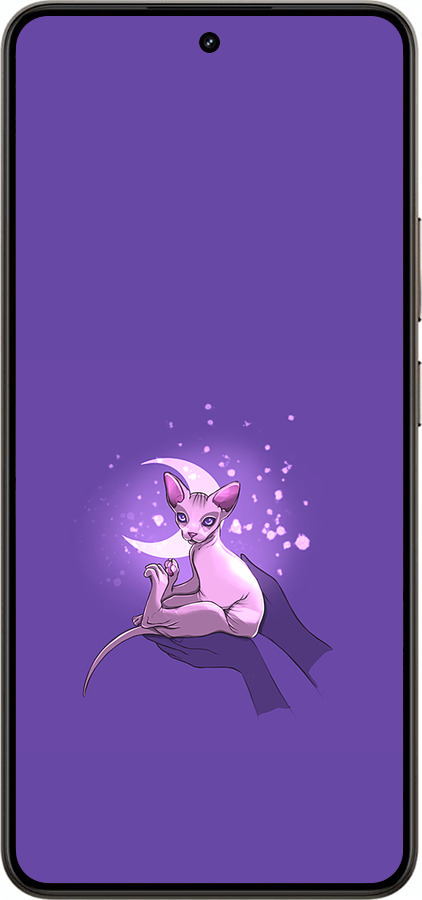 Силиконовый чехол Кот2 для Realme 14 5G / 14T 5G - 4676u-4024 изображение 