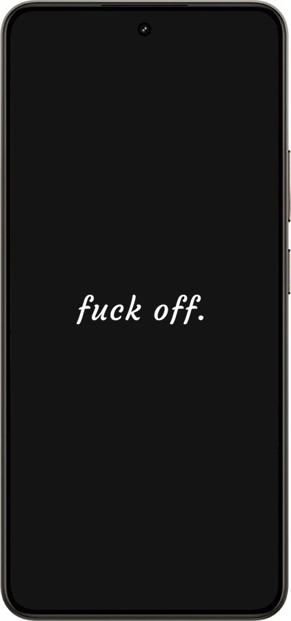 Силиконовый чехол Fuck off для Realme 14 5G / 14T 5G - 4731u-4024 изображение 