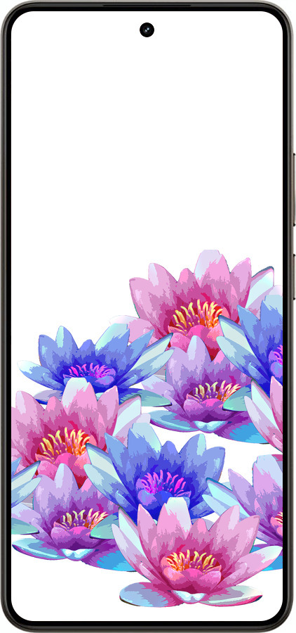 Силиконовый чехол Лотос для Realme 14 5G / 14T 5G - 4862u-4024 изображение 