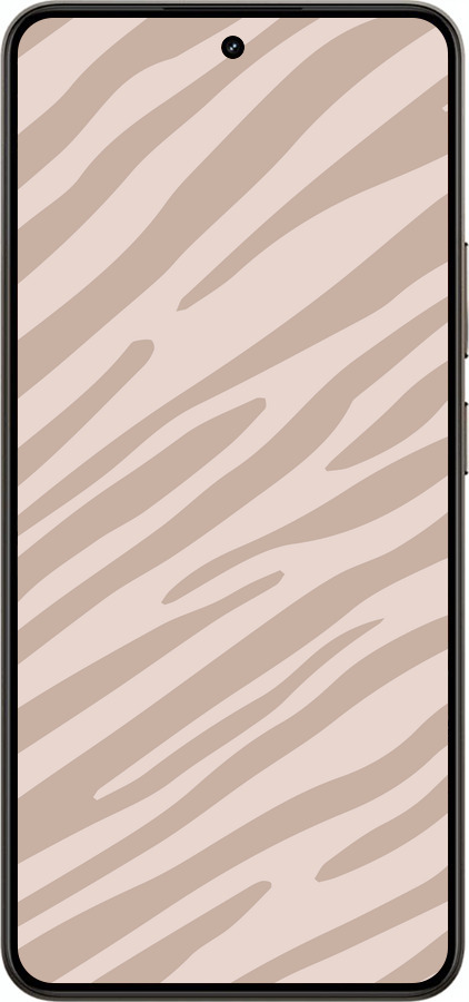 Силиконовый чехол Зебра беж для Realme 14 5G / 14T 5G - 4875u-4024 изображение 