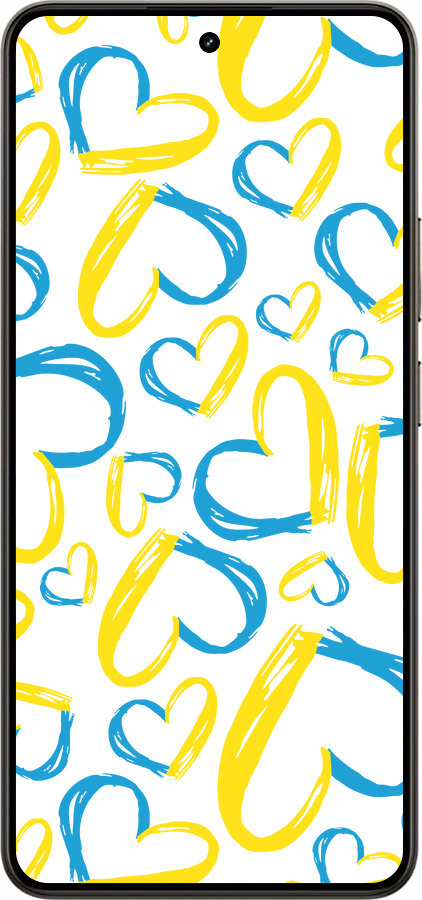Силиконовый чехол Сердца UA для Realme 14 5G / 14T 5G - 5292u-4024 изображение 
