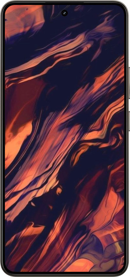 Силиконовый чехол Черно-оранжевая абстракция для Realme 14 5G / 14T 5G - 5340u-4024 изображение 