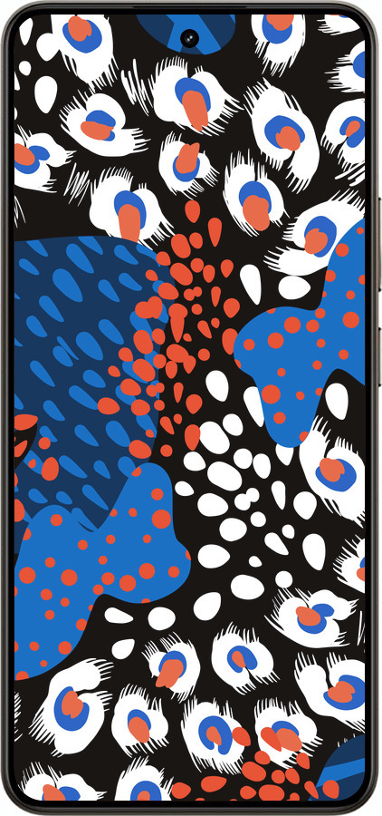 Силиконовый чехол Абстрактный фон v2 для Realme 14 5G / 14T 5G - 5503u-4024 изображение 