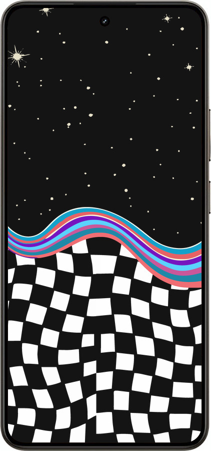 Силиконовый чехол Абстрактный космос для Realme 14 5G / 14T 5G - 5512u-4024 изображение 