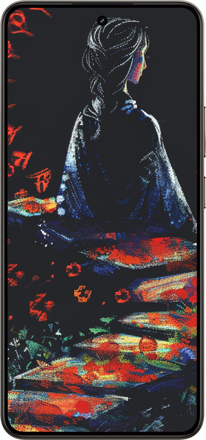 Силиконовый чехол Мечтательная девушка для Realme 14 5G / 14T 5G - 6042u-4024 изображение 