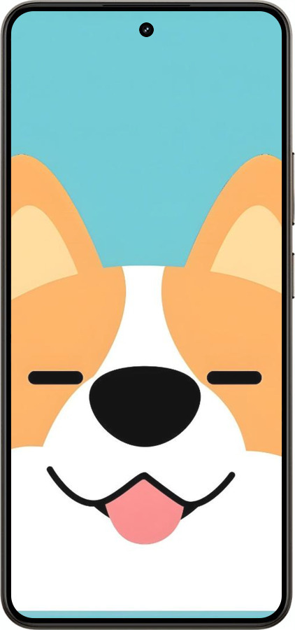 Силіконовий чехол Корги для Realme 14 5G / 14T 5G - 6280u-4024 изображение 