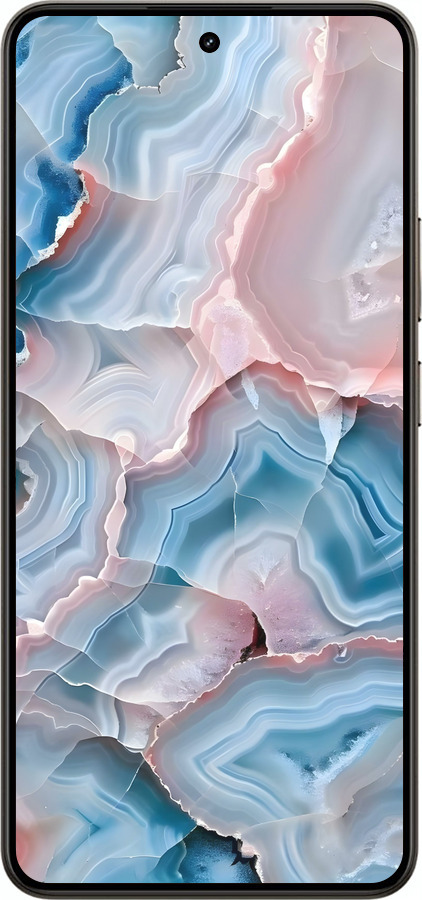 Силиконовый чехол Мрамор для Realme 14 5G / 14T 5G - 6306u-4024 изображение 