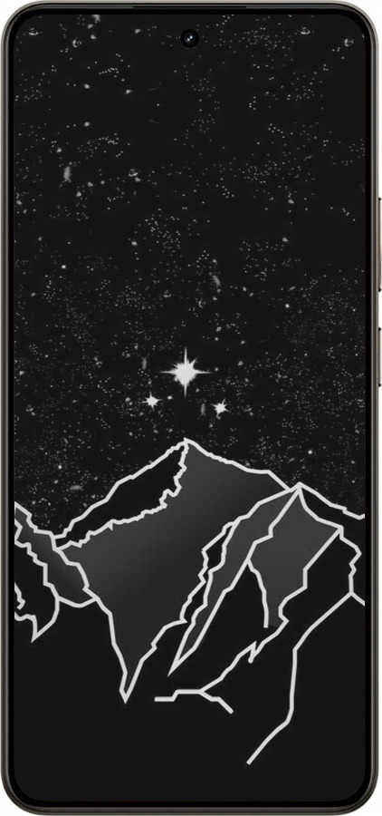 Силиконовый чехол Минималистический горный пейзаж для Realme 14 5G / 14T 5G - 6438u-4024 изображение 