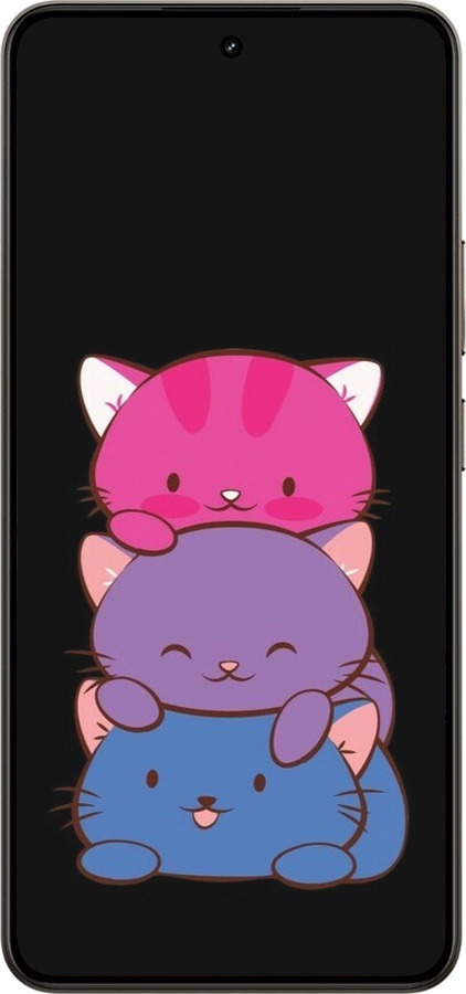 Силиконовый чехол Милые кошки для Realme 14 5G / 14T 5G - 6518u-4024 изображение 