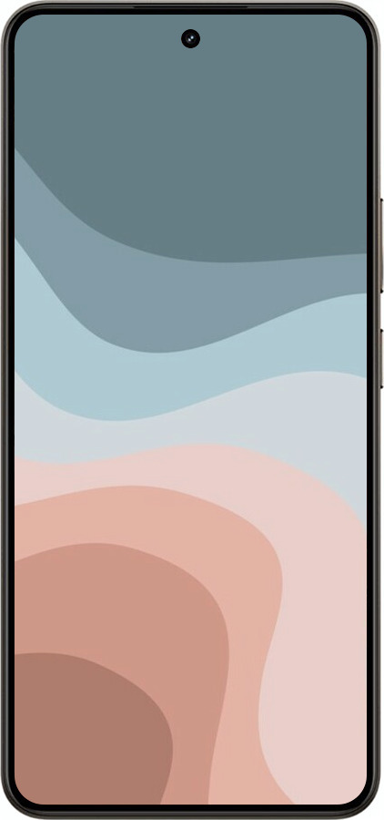 Силиконовый чехол С синими и розовыми волнами в стиле ретро для Realme 14 5G / 14T 5G - 6532u-4024 изображение 