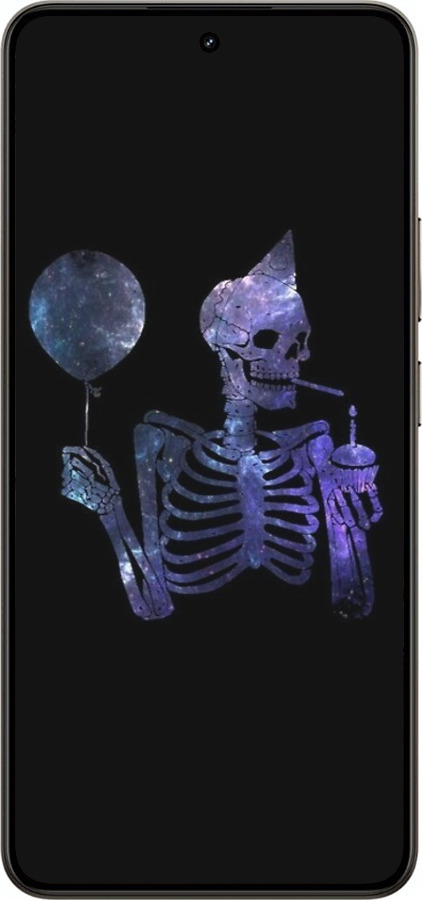 Силиконовый чехол Скелетное искусство для Realme 14 5G / 14T 5G - 6536u-4024 изображение 