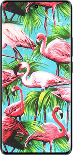 Силиконовый чехол Tropical background для Realme 14 PRO + - 4016u-3968 изображение 