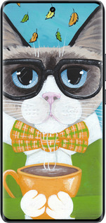 Силіконовий чехол Cat&Coffee для Realme 14 PRO + - 4053u-3968 изображение 